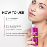 InstaSkincare Glycolic Acid 8% Toner for Face with Hyaluronic Acid 8 Oz